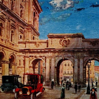 New Arch, Parliment St Raphael Tuck & Sons Oilette London, England Postcard