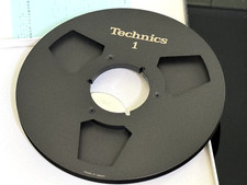 Technics Original Black metal Reel to Reel 10.5" Metal Take Up Reel 1/4" NEW