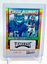 2021 Panini Classics Beginnings DEVONTA SMITH RC Gold Prizm 15/75 #CB-DS Eagles