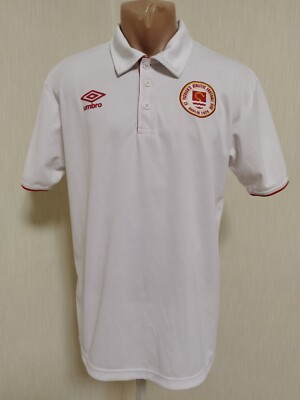 St Patricks Athletic football jersey polo shirt Umbro size M/L