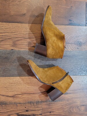 Frye Women's Shootie Nora Whipstitch Shootie Suede Ankle Boot