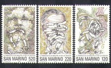 San Marino 1980 Anti-Smoking/Health/Welfare/Medical/Drug/Animation 3v set n36634