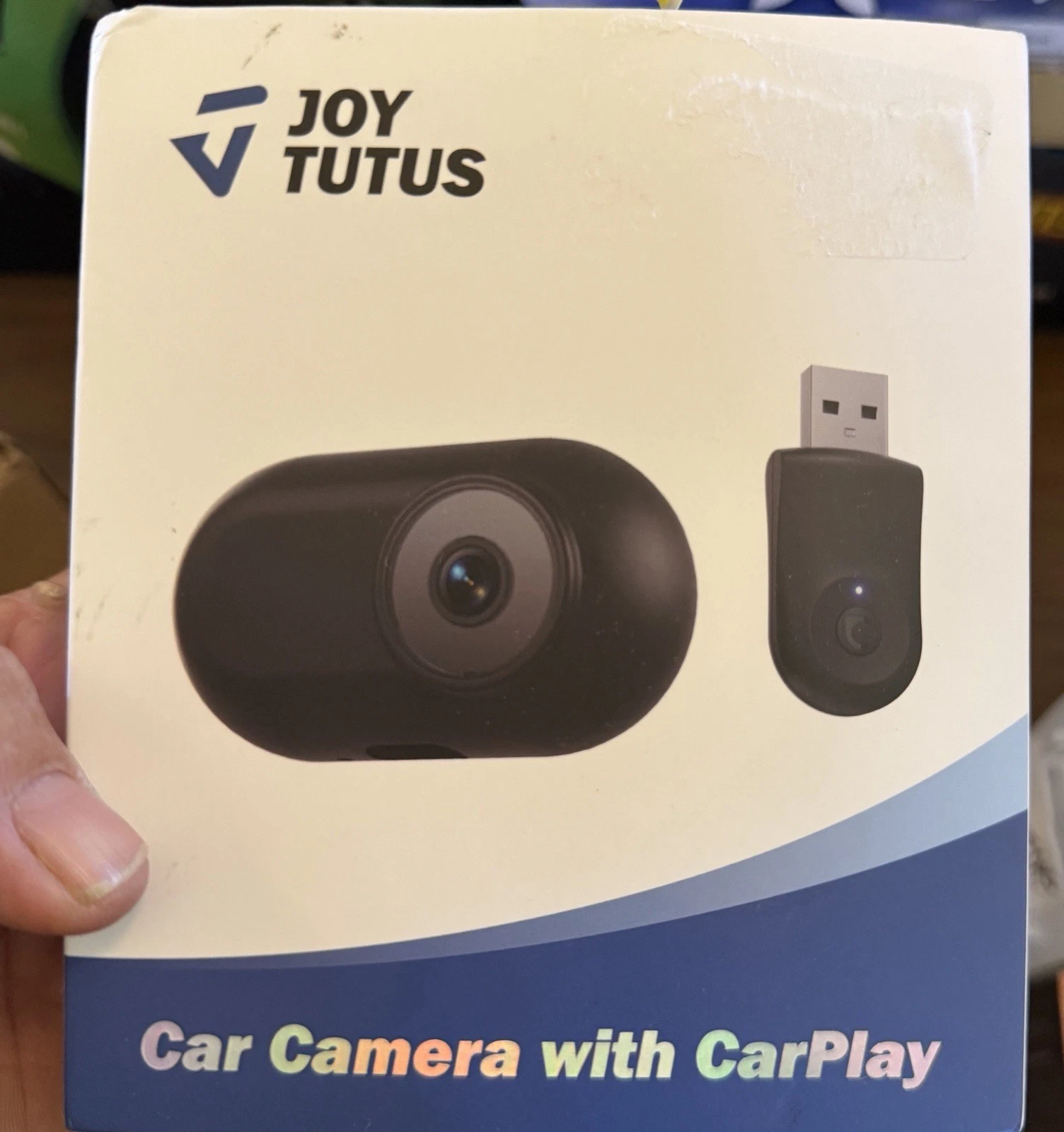 Baby Car Camera w/Wireless CarPlay Rear Seat Monitor Display on Car Screen 1080P