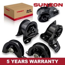 5x New Engine Motortrans Mount Set Fit For 1993-1997 Honda Civic Del Sol 1.6l