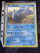 Pokemon Kyogre XY51 Holo/Shiny Rare Cards Jumbo/Oversized on eBay