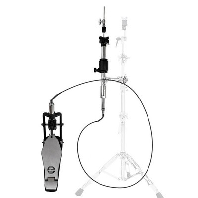 Remote Hi Hat Stand 6FT Cable Driven Pedal Adjustable Tension Heavy Duty