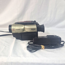 Canon ES280 8mm NTSC Handheld Camcorder Image Stabilizer 32x w/ Battery AC