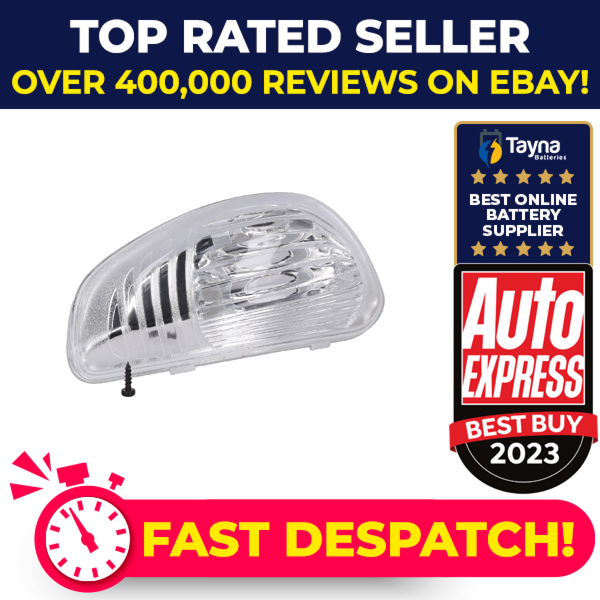 Auxiliary Direction Indicator Left Mirror 198574 Febi 2616500Q0B 4419994 Quality