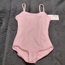 Capezio Princess Camisole Leotard Pale Pink Scoop Front  Back Princess Seams LC