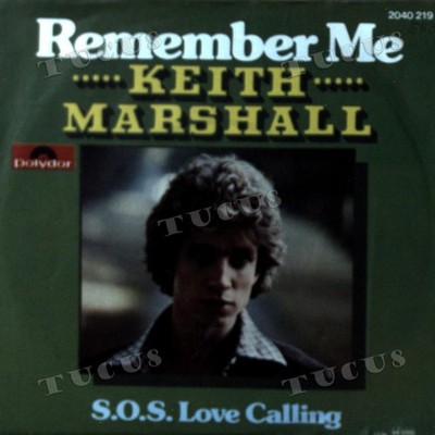 Keith Marshall - Remember Me 7in (VG+/VG+) '*