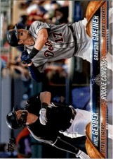 2018 Topps Update #US36 Mike Gerber RC Grayson Greiner RC - BB
