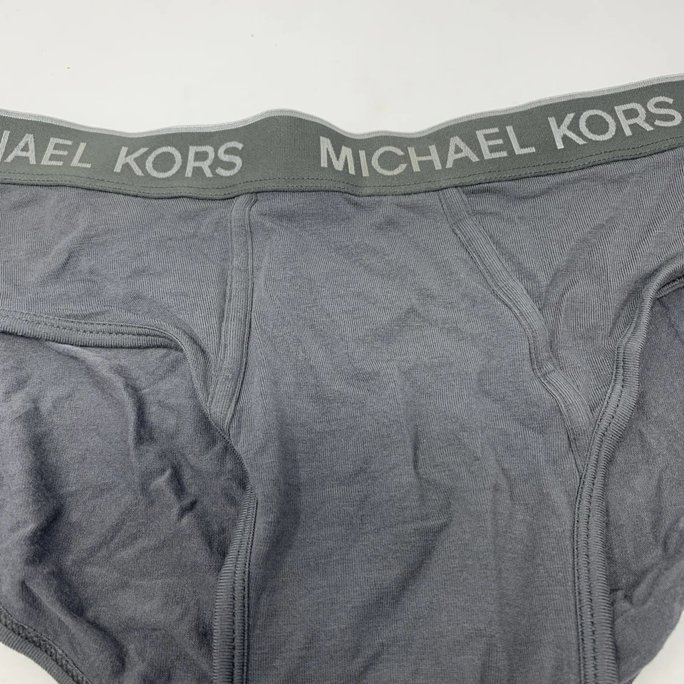 De Colección Michael Kors Gris Calzoncillo S- Para Hombre M Mezcla Algodón Lujo Comodidad Nuevo Foto 2 de 4