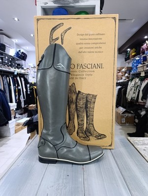Alberto Fasciani Stiefel Reithose Grau Größe Eu 39 AF844
