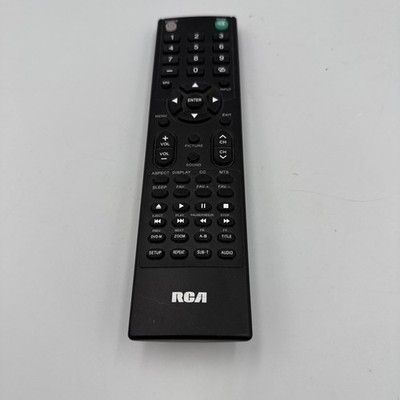 RCA RCR192 Remote Control for TV DVD Combo Player   Tested Works