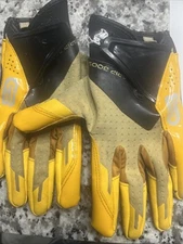 Grip Boost Peace, Shaka, and Hook 'Em Football Gloves Pro Elite 5.0 - ADULT