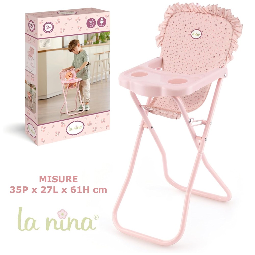 SEGGIOLONE PER BAMBOLE REBORN MISURE 35P x 27l x 61H CM