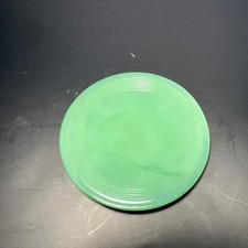 Vintage Akro Agate Small Plate Childs Tea Set 3 1/4   Jadeite Green Replacement