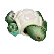 VTG 1987 Fisher Price Smooshees SHELLY TURTLE Cuddler Critters Plush w/Shell