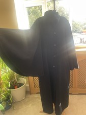 Vtg 1970s Cape Coat. 70? Batwings Gothic. Jacqueline Leonard.