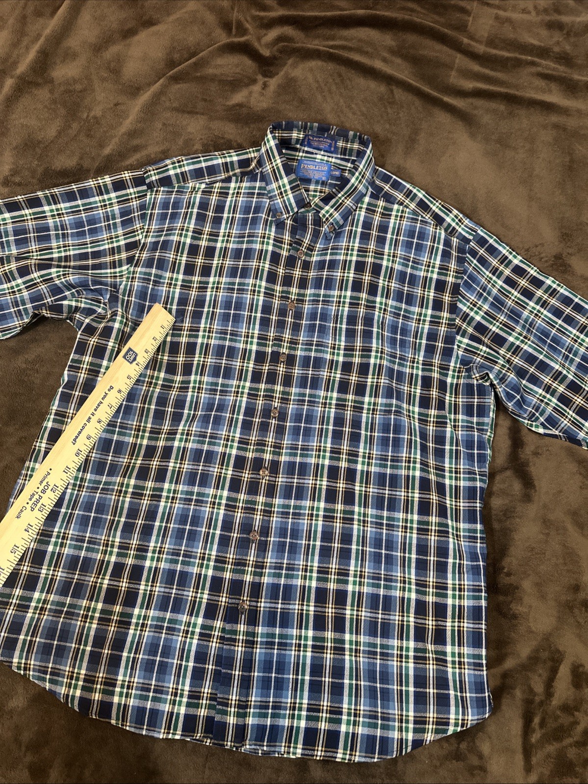 Vintage Pendleton Sir Pendleton Plaid Wool Long U… - image 10