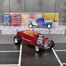 164 Hot Wheels Limited Edition Blown 1932 32 Ford Roadster Hot Rod Red Duece 164 Hot Wheels Limited Edition Blown 1932 32 Ford Roadster Hot Rod Red Duece
