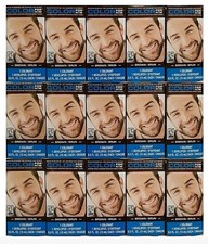 15 MEN'S MUSTACHE BEARD BRUSH GEL HAIR DYE COLORING KIT BROWN SEALED. Fast Ship