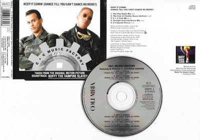 C+C MUSIC FACTORY - keep it comin     - 5 tracks  - CD