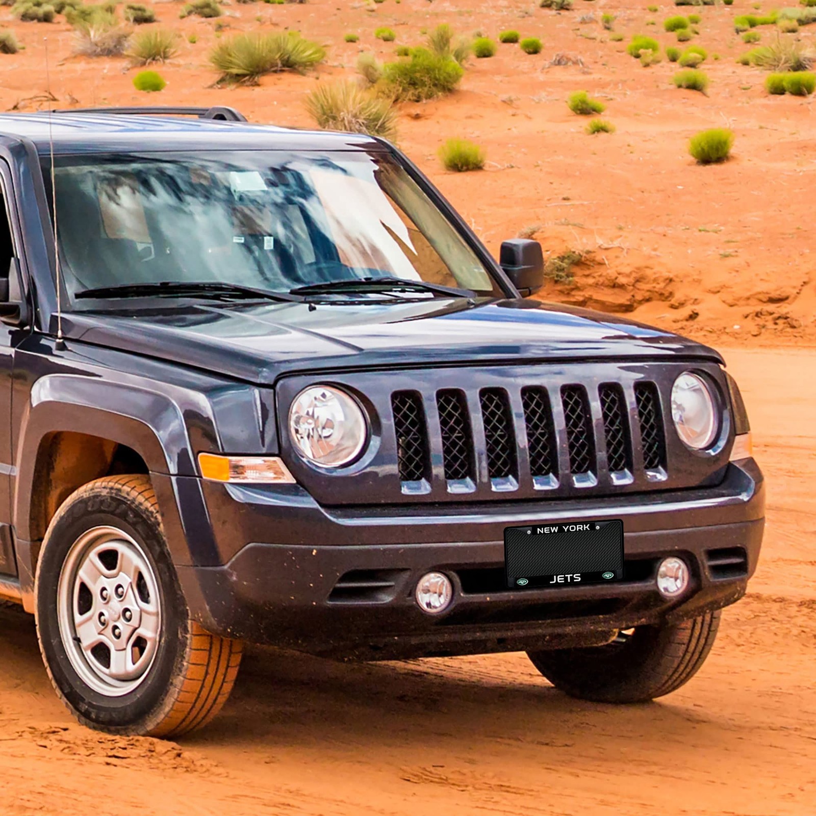 Rico Industries NFL Football Las Vegas Raiders Primary Black Chrome Frame wit...