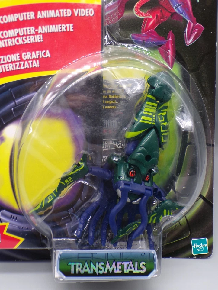 RARE vintage Transformers BEAST WARS Transmetal CLAW JAW Sealed MOC Europe VHS ! - Image 2 of 4