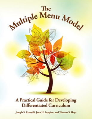 The Multiple Menu Model: A Practical Guide for Developing Differentiated: New