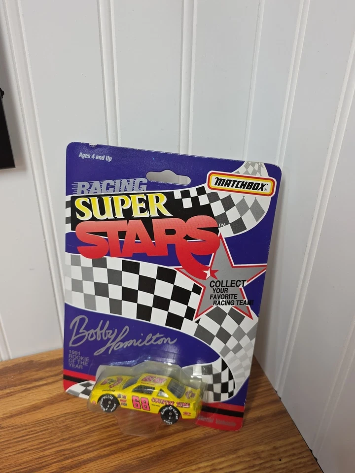1992 Matchbox Racing Super Stars | Bobby Hamilton #68 Country Time 1:64 Diecast - Image 3 of 4