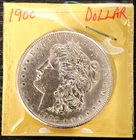 1900 MORGAN SILVER DOLLAR $1 UNITED STATES COIN