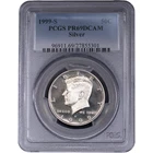 1999-S 50c Silver Proof Kennedy Half Dollar ~ PCGS PR69DCAM