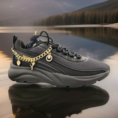 Women's PUMA SoftRide Cyra - Black/Gold