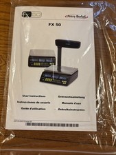 Avery Berkel FX50 Waage für Retail POS mit Anleitung und Ladegerät