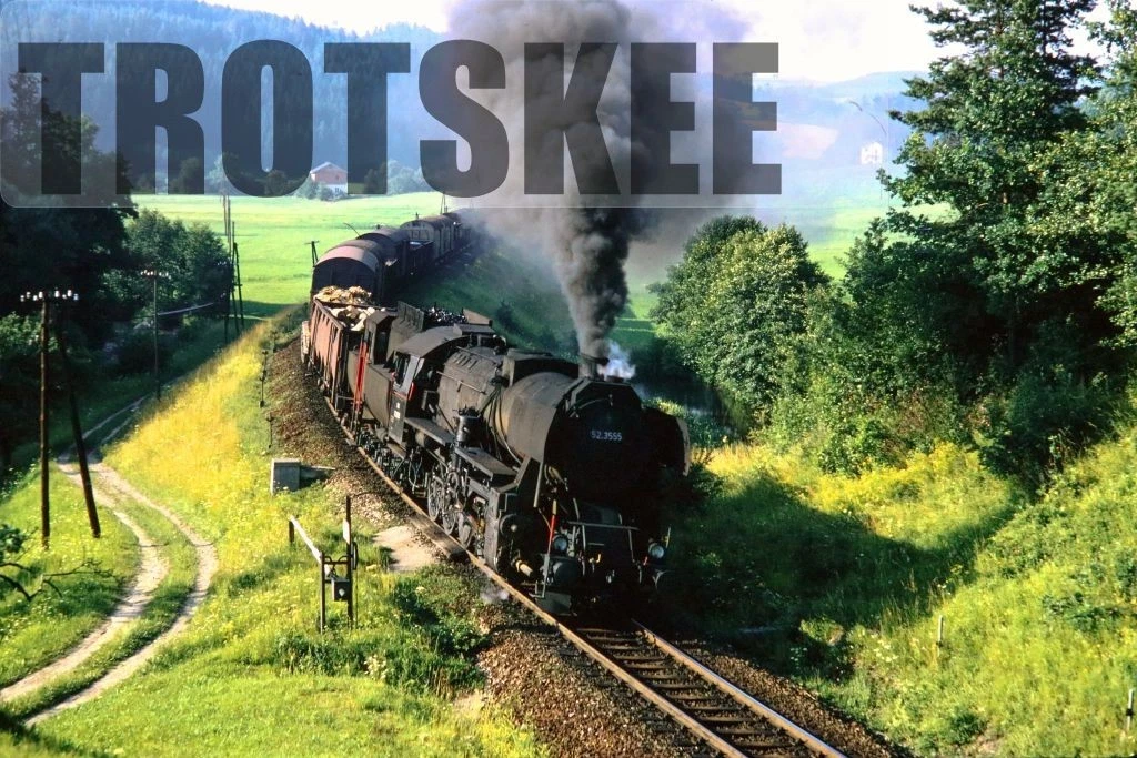 35mm Dia OBB Österreich Eisenbahnen Dampflok 52 3555 1971 Original - Bild 1 von 1