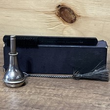 Antique Vintage Typewriter Oil Bottle Cleaning Brush L C Smith Corona Royal Box thumbnail