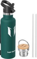 Super Sparrow Trinkflasche Edelstahl 750Ml- Auslaufsicher Thermoskanne
