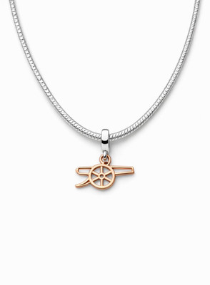Kanone Anhänger Arsenal individuell Fan Geschenk Fußball Halskette   925 Sterling Silber