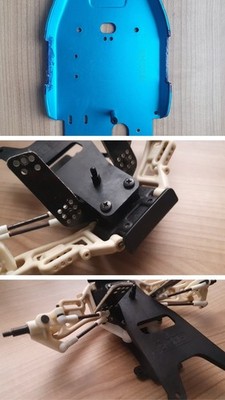 Kyosho Rampage PRO Chassisplatte Vorderachse Upperdeck