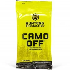 Hunter's Specialties Camo-Off Camo Makeup Remover Wipes - 30 Count