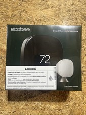 Ecobee Smart Thermostat Premium W/ Smart Sensor (EBSTATE601)