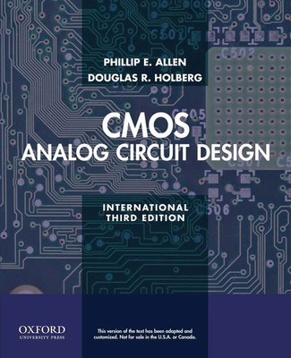 CMOS Analog Circuit Design | Phillip E. Allen (u. a.) | Taschenbuch | Englisch