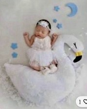 Swan Pillow Prop For Newborn Portraits Session Decoration Baby Showers