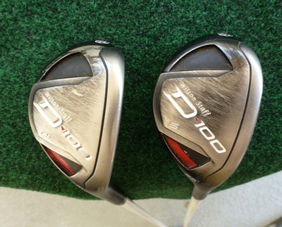 Wilson Staff D 100 4-22°-40.5'' & 5-25°-40'' Hybrids Reg Flex Matrix Graphite RH