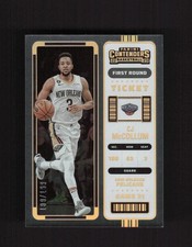 2022-23 Panini Contenders #94 CJ McCollum First Round Ticket #/199