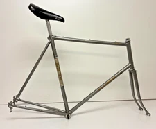 Vintage 1984 Fuji Espree 62cm C-C Lugged Valite Steel Road Frame/Fork BB++