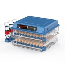36 24 Automatic Egg Incubator Brooder Farm Equipment Birds Chick Inkubator