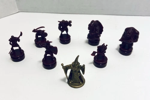 Tower of the Wizard King Parker Brothers 1993 Game 2" Figures Parts Pieces vtg