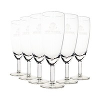 6X Piper Heidsieck Glas Stielglas Champagner 0,1L Sekt GläSer Prosecco Brut Set